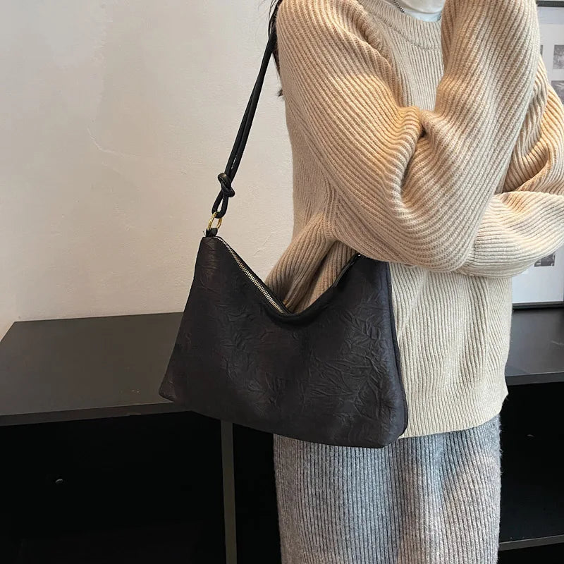 Vintage Armpit Bags Women Messenger Prom Handbag Crossbody Shoulder Totes