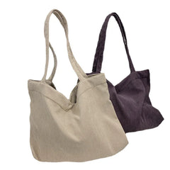 Retro Corduroy One Shoulder Women's Bag