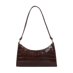 Ruched Summer Crossbody Bag PU Leather Women's Shoulder Bag Solid Female Bag