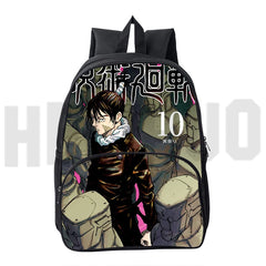 Jujutsu Kaisen 3D Backpack Kids School Bags Anime Canvas Women 16Inch