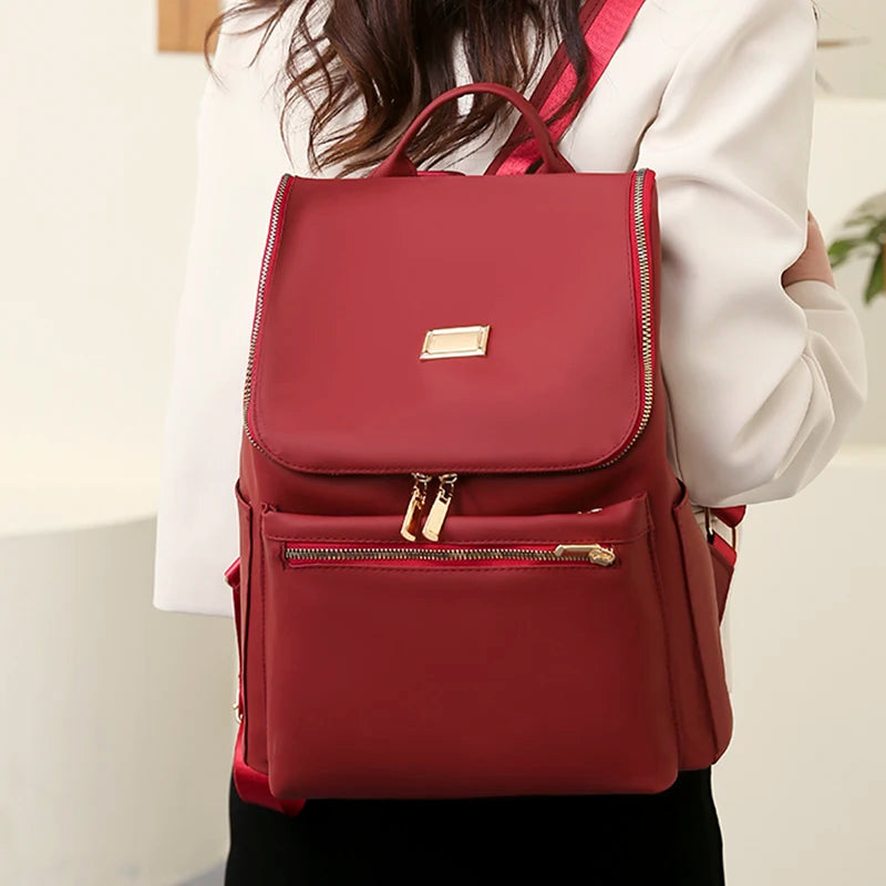 School Girl Backpacks Large Capacity Anti Theft Women Shoulder Bag