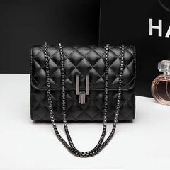 Female Shoulder Bag Chain Messenger Bag Student Leather Handbag