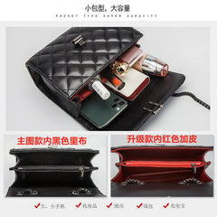 Female Shoulder Bag Chain Messenger Bag Student Leather Handbag