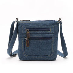 Denim Tote Shoulder Bag Ladies Big Purses Crossbody Women Messenger Bag