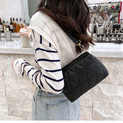 Women's Lingge Embroidery Messenger Bag Crossbody Shoulder Phone