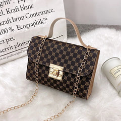 Small Messenger Handbag Women Shoulder Bag Embossed Ladies C