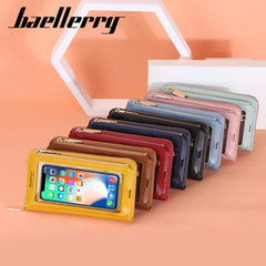 Small Women Bag Female Transparent Phone Bag Women Top Phone Pocket Yellow