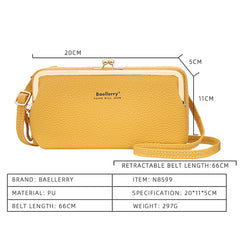 Small Women Bag Summer Female Handbags Women Top Phone Pocket Yellow