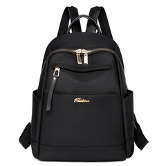Nylon Oxford Backpack for Women Large Capacity Travel Ladies Bags