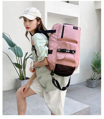 Large Capacity Foldable Gym Travel Bag for Women