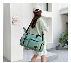 Large Capacity Foldable Gym Travel Bag for Women
