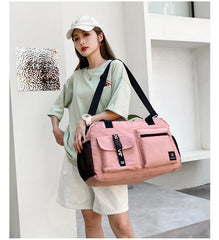 Large Capacity Foldable Gym Travel Bag for Women