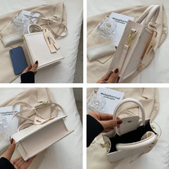 Women's Candy PU Leather Shoulder Bag - Spring & Summer Tote Bag