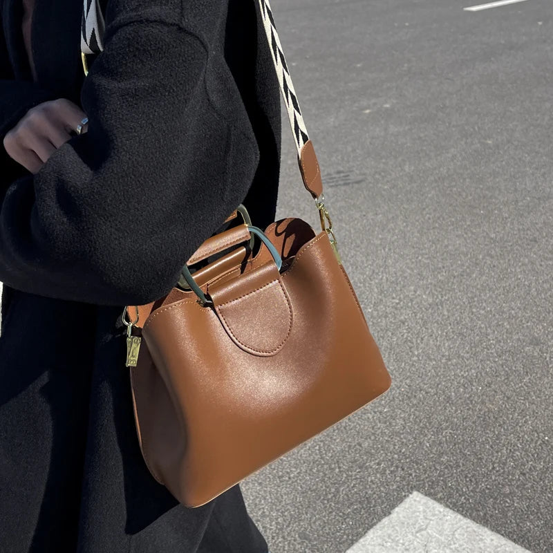 Spring Small Crossbody Bags Short Handle Shoulder Purses Handbag Casual