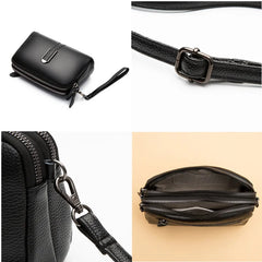 Spring Cross Shoulder Bag Small Real Cow Leather Women Messenger Bag