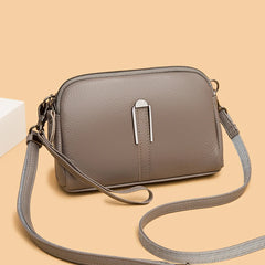 Spring Cross Shoulder Bag Small Real Cow Leather Women Messenger Bag