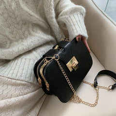Spring Shoulder Bag Chain Strap Flap Handbag Clutch Bag