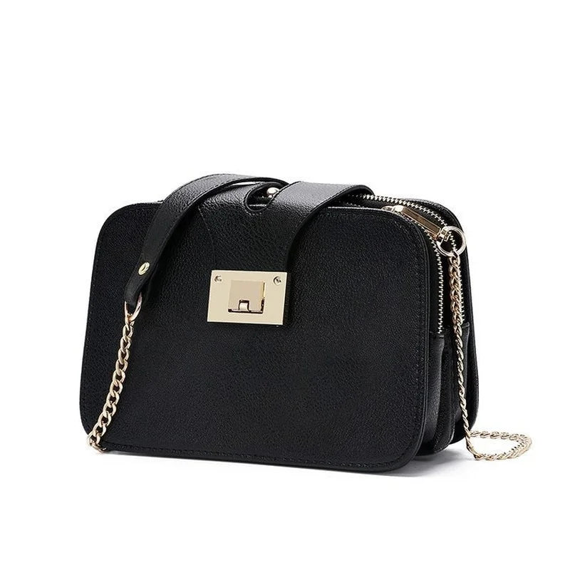 Spring Shoulder Bag Chain Strap Flap Handbag Clutch Bag