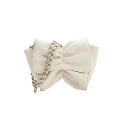 Spring Niche Bow Messenger Bag Casual Crossbody Handbag with Round Purse Pendant