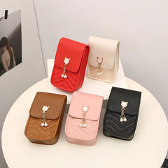 Mini Cross-body Phone Shoulder Bag Pearl Tassel Cover-style