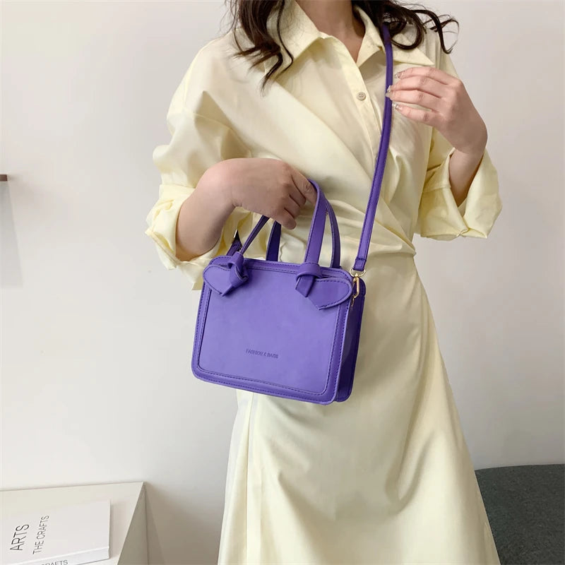 Mini Square Handbag High Female Texture Messenger Bags