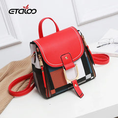 Spring Women's Chain Strap Shoulder Bag Flap Handbags Clutch Bag Metal Buckle