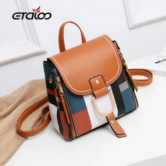 Spring Women's Chain Strap Shoulder Bag Flap Handbags Clutch Bag Metal Buckle