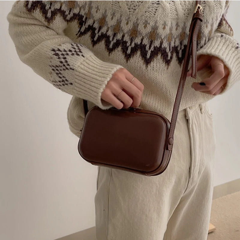 Spring Mini Messenger Bag Women's Shoulder Bag Small Square Bag