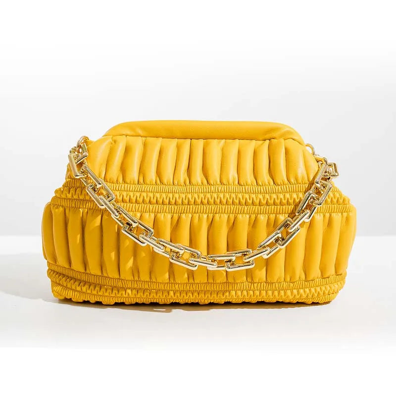 Spring Crescent Bags Chain Shoulder Messenger Saddle Bag