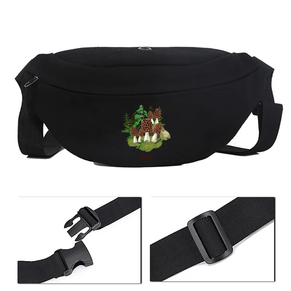 Street Women's Mushroom Case Canvas Bag Shoulder Bag