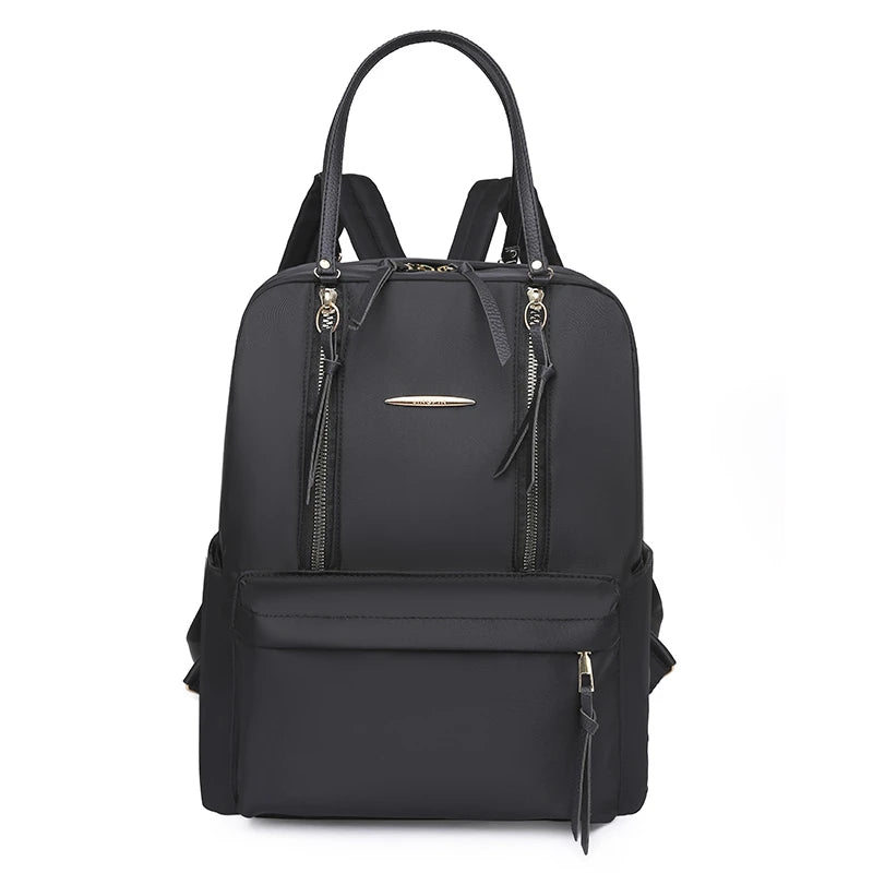 Nylon Backpack for College Students Large Capacity Lightweight
