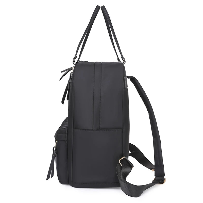 Nylon Backpack for College Students Large Capacity Lightweight