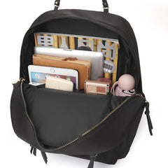 Nylon Backpack for College Students Large Capacity Lightweight