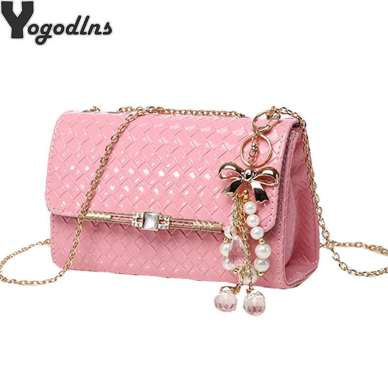 Summer Candy Lady Messenger Bag Chain Women Shoulder Bag Small Crossbody Bag