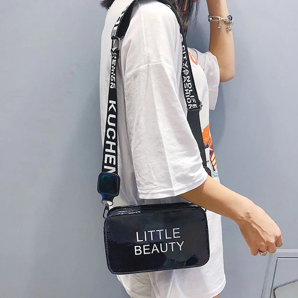 Summer Personality Laser Shoulder Bag for Women Crossbody Bolsa #AF1