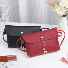 Summer Mini Square Bag For Girl Tassel Deer Women Crossbody Bags