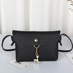 Summer Mini Square Bag For Girl Tassel Deer Women Crossbody Bags