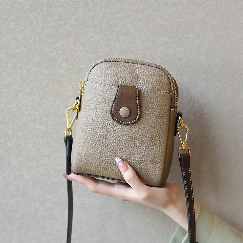 Summer Cowhide Women Shoulder Bag Purses Crossbody Handbags