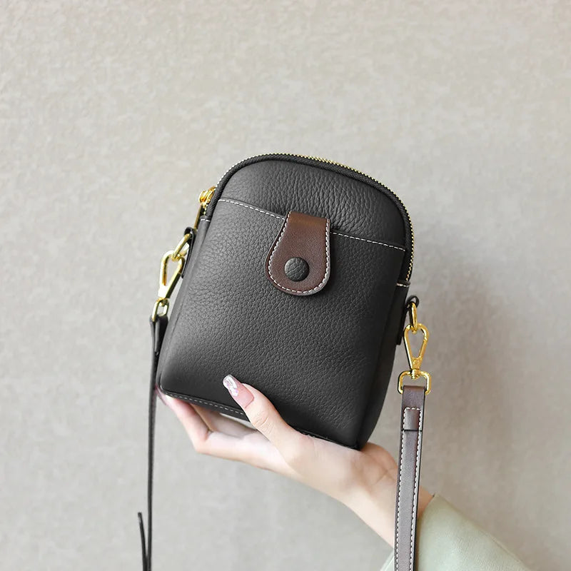 Summer Cowhide Women Shoulder Bag Purses Crossbody Handbags