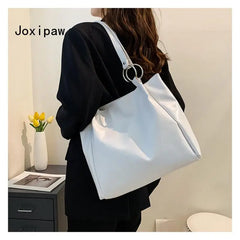 Vintage Large Capacity Shoulder Bag for Women