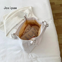 Vintage Large Capacity Shoulder Bag for Women