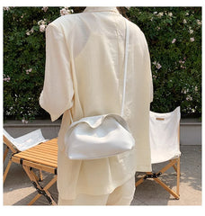 Summer Women's Ruffled Cloud Backpack Messenger Bag