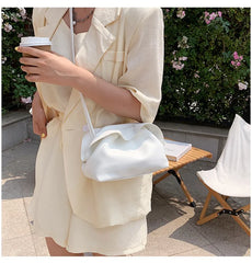 Summer Women's Ruffled Cloud Backpack Messenger Bag