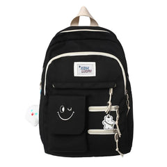 Summer Nylon Woman Backpack Casual Student Rucksack High Capacity Laptop S