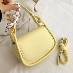 Summer Women's Sling Crossbody Bag Small PU Leather Shoulder Bag