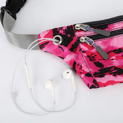 Waterproof Waist Packs Unisex Chest Bag Camouflage Belly Belt Bags