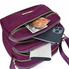 Summer Waterproof Oxford Cloth Mother Women Bag Casual Messenger Nylon Shoulder