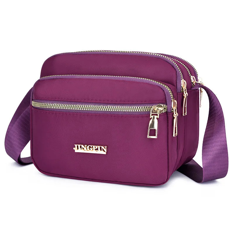 Summer Waterproof Oxford Cloth Mother Women Bag Casual Messenger Nylon Shoulder