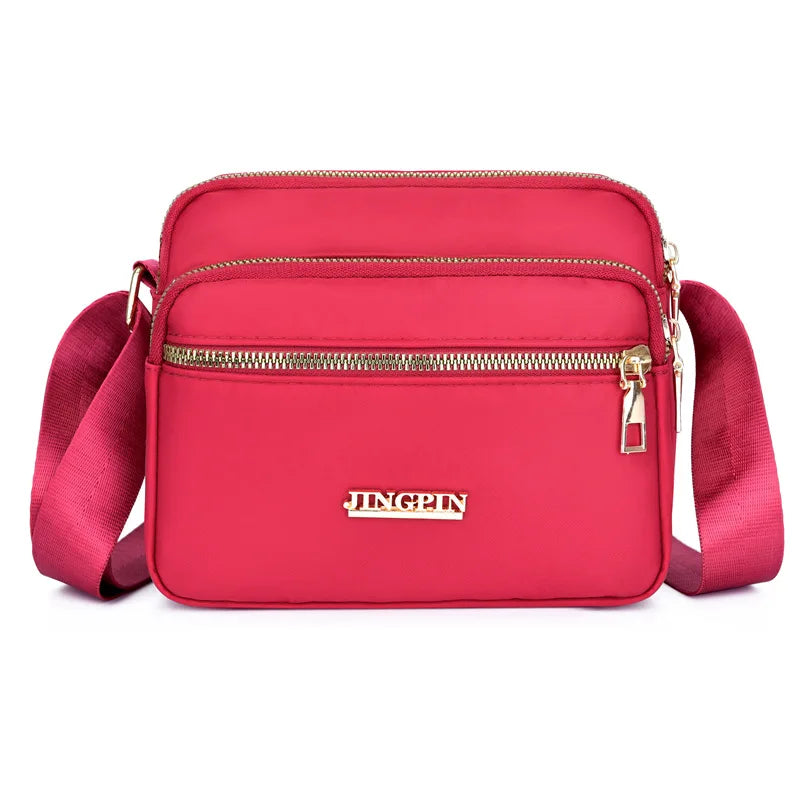 Summer Waterproof Oxford Cloth Mother Women Bag Casual Messenger Nylon Shoulder