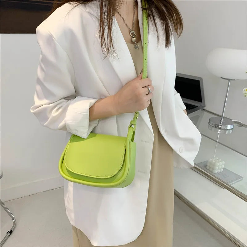 Summer Women'S Underarm Handbag Pu Leather Crossbody Bags For Women